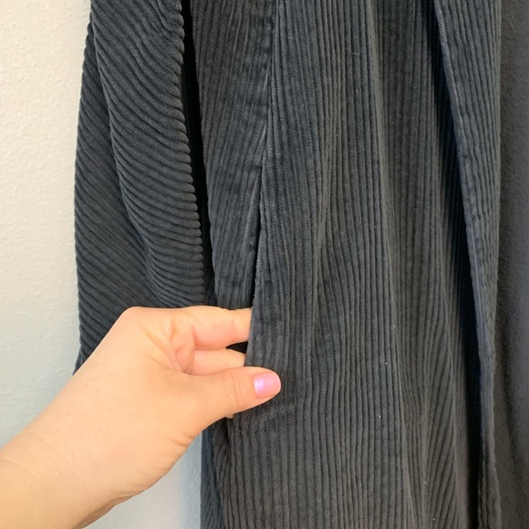 Cozy Black Corduroy Jacket - Picture 3 of 5